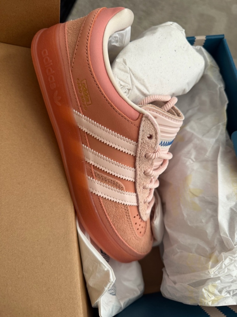 Adidas bad bunny gazelle Cabo rojo size 6.5